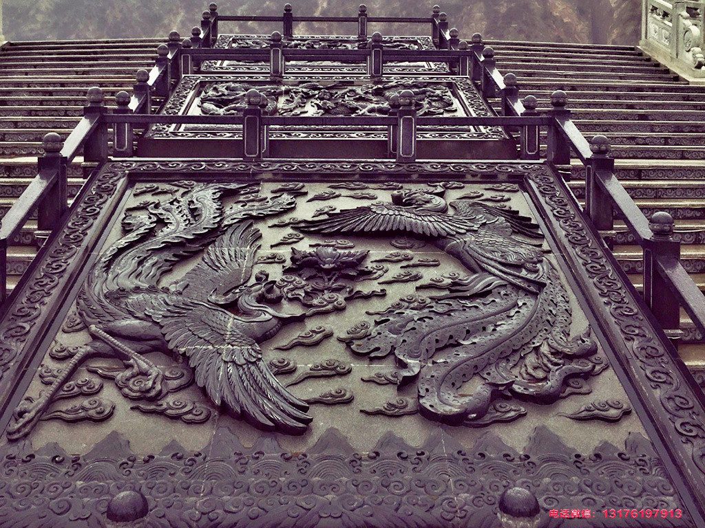 九龍御道丹陛石浮雕壁畫(huà)讓建筑物間的連接順暢