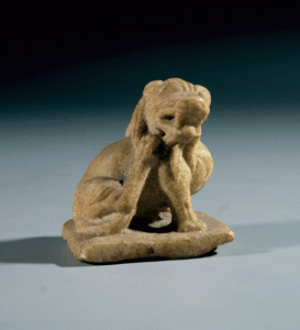 石雕藝術(shù)在隋唐時(shí)代可以說(shuō)達(dá)到了登峰造極的地步，如唐乾陵前的石獅子、石雕麒麟等是我國(guó)藝術(shù)史上的杰出作品。