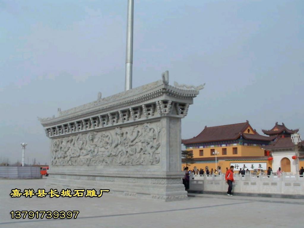 石壁或者石壁，就是表達這些內容的最好的選擇。上面我們所欣賞的蘇州寒山寺石碑，就是寺院石雕作品的典型代表。