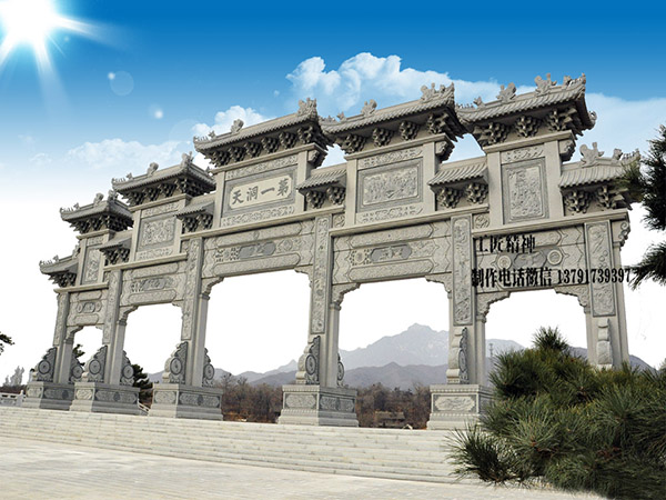石牌坊多少錢(qián)_流傳千古的石牌坊雕刻制作