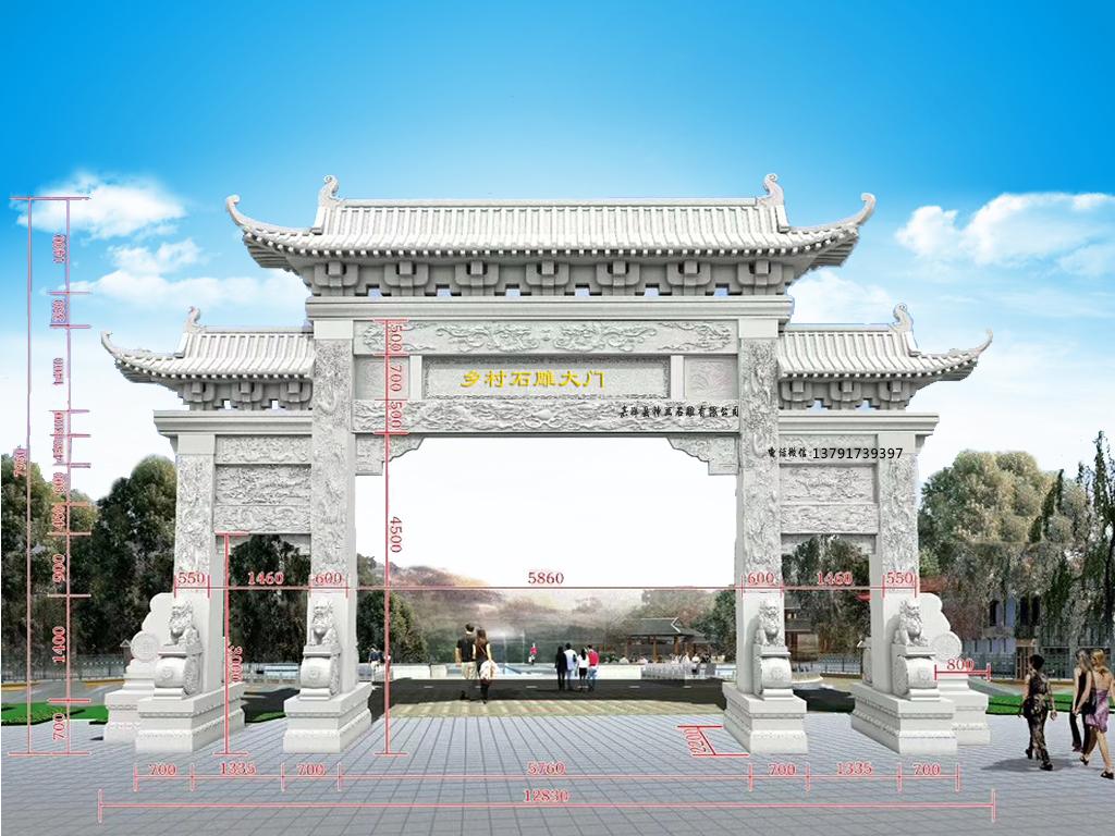 現(xiàn)代農村門樓圖片樣式